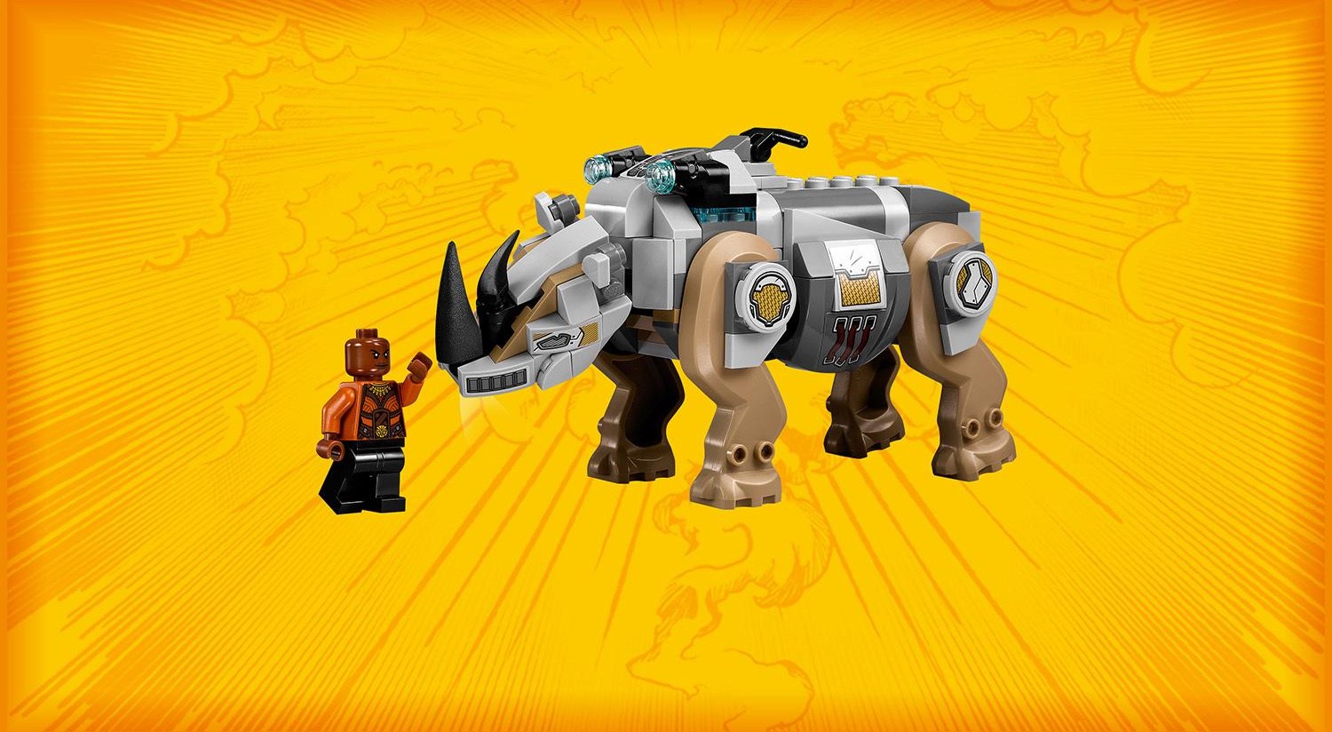 Конструктор Lego Super Heroes – Поединок с Носорогом  